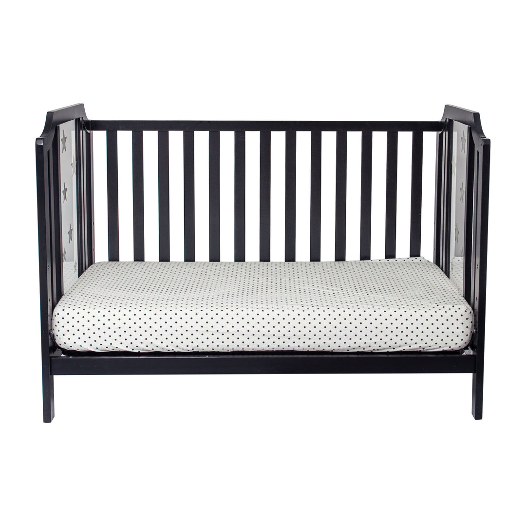 Celeste 3-in-1 Convertible Island Crib Black