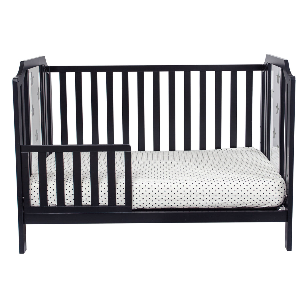 Celeste 3-in-1 Convertible Island Crib Black