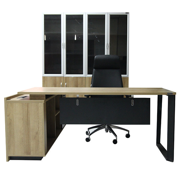 Cheap Hot Sale L Shaped Modern School Office Furniture Desk Melamine Executive Office Desk